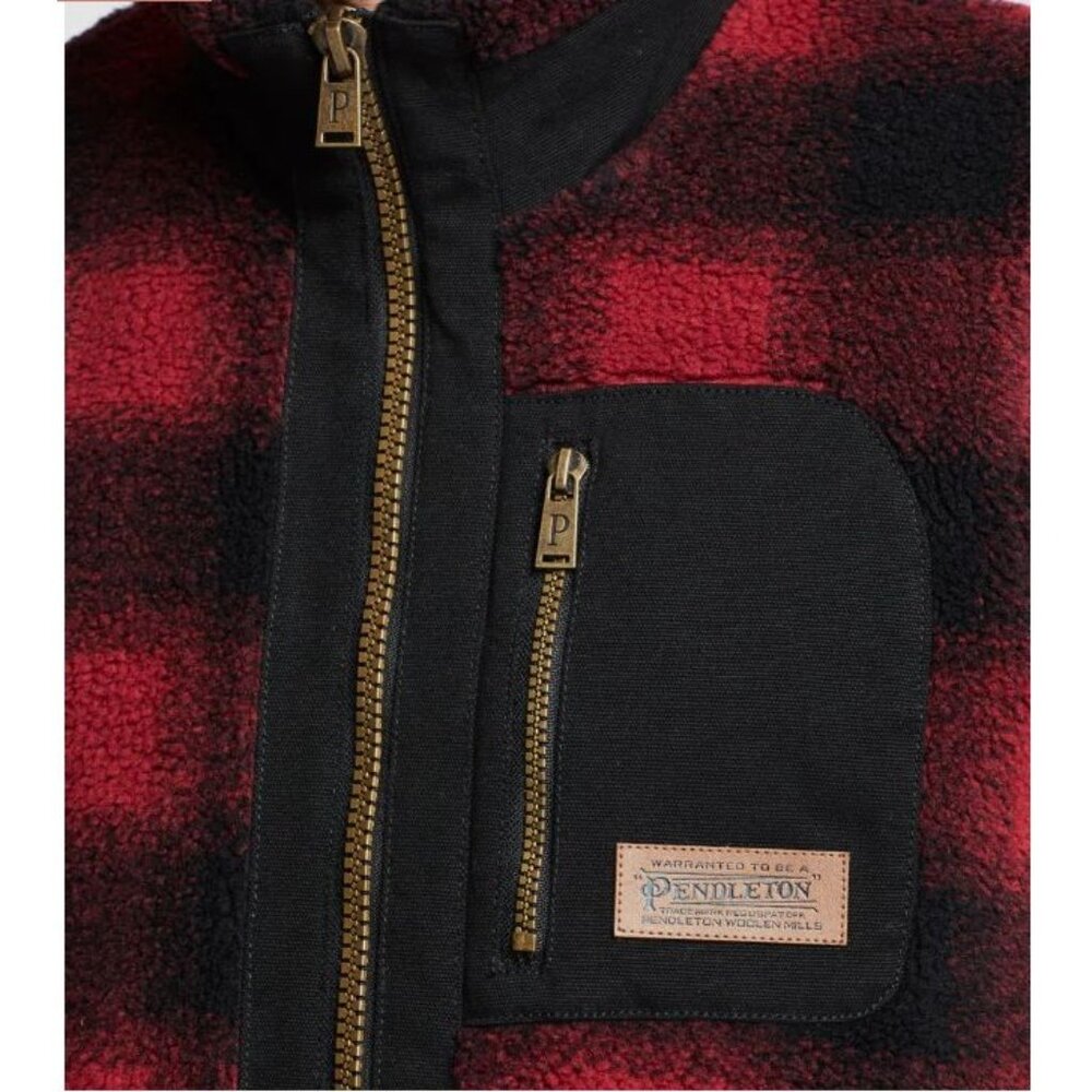 Pendleton Men's Ridgeline Fleece‎ Vest NWT - Picture 3 of 7
